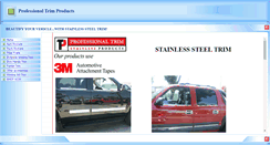 Desktop Screenshot of professionaltrim.com