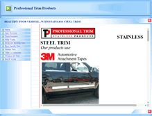 Tablet Screenshot of professionaltrim.com